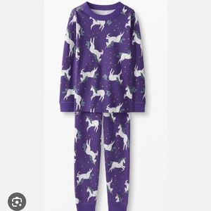 🦄Purple Unicorn Hanna Andersson Long John Pajamas